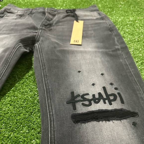 Ksubi Other - Ksubi Men's Distressed Black Jeans